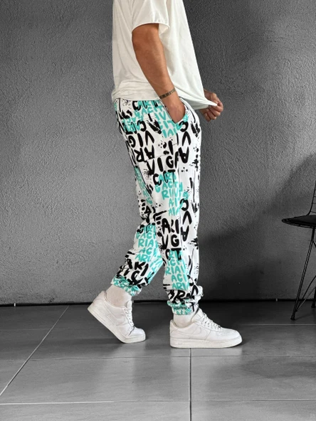 Turkuaz Grafiti Jogger COC1815 - Resim 2