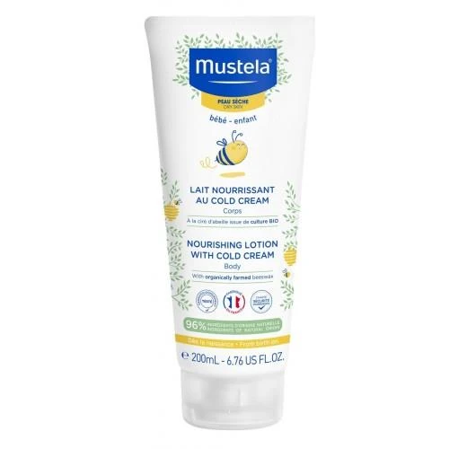 Mustela Cold Krem İçeren Besleyici Vücut Losyonu 200 ml ürün görseli
