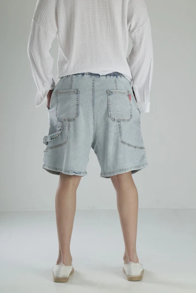 Premium Kalite Kot Şort COC1923 - Resim 4