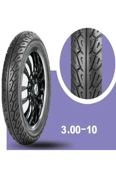 IRAN YASA TIRE&RUBBER Motosiklet Lastiği 300-10 Tubeless Ön/arka - Resim 3