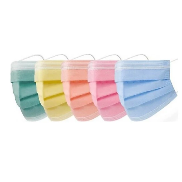 Siyah Renkli 3 Katlı Meltblown Maske 10 Adet ürün görseli