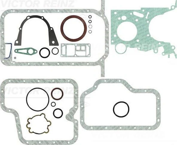 Bmw Alt Takım Conta Bmw M40 B16 B18 E30 87>94 M40 B16 E36 91>93 - Victor Reinz 08-27546-01 - Resim 1