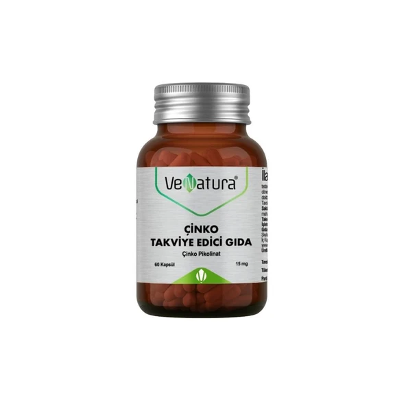 Çinko Takviye Edici Gıda 60 Kapsül ürün görseli