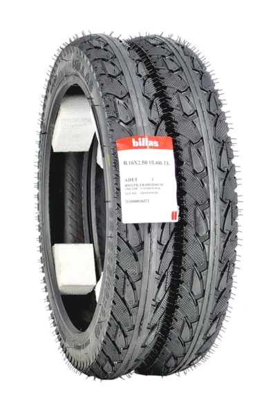 Billas VOLTA VSX LASTİK TAKIMI 16X250 (62-305) TL (TUBELESS - DUBLEKS) ürün görseli 1