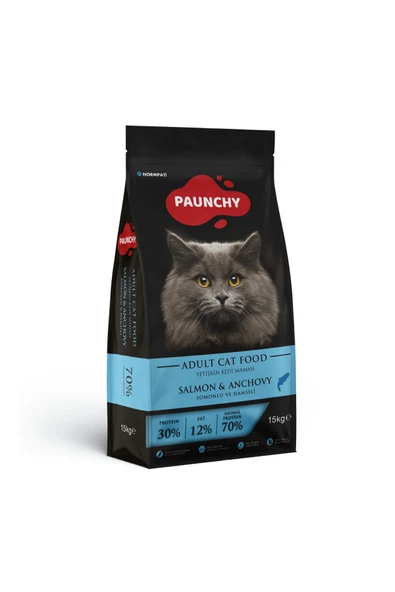 Paunchy Somonlu Yetişkin Kedi Maması 15 kg - Resim 2