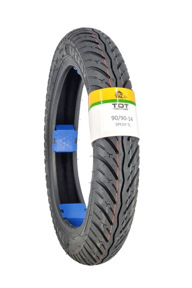 TDT TYRES HONDA DİO 90/90-14 TL (TUBELESS - DUBLEKS) LASTİK ürün görseli 1