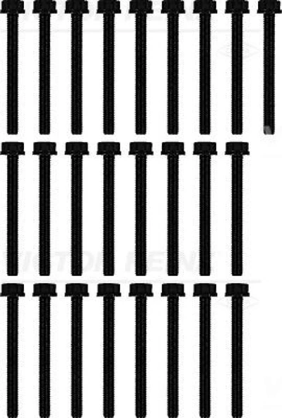 Mercedes Truck Silindir Kapak Saplaması Mercedes 2521 2524 Kamyon - Victor Reinz 14-32063-02 - Resim 1