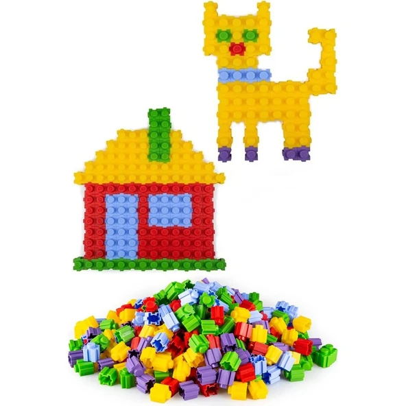 Think Master Master Tiktak Bloklar Eğitici ve Çıt Çıt Oyuncak Eğitici Tik Tak Bloklar 120 Parça ürün görseli