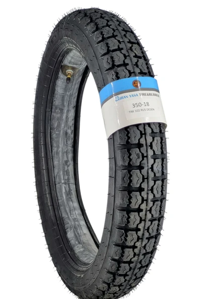 IRAN YASA TIRE&RUBBER Rus Desen 350-18 Tt Tubetype Lastik ürün görseli 1
