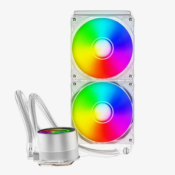PowerBoost DEEP 240mm (LGA1700/AM4/AM5) Uyumlu ARGB Fanlı Sıvı Soğutma Sistemi - Resim 2
