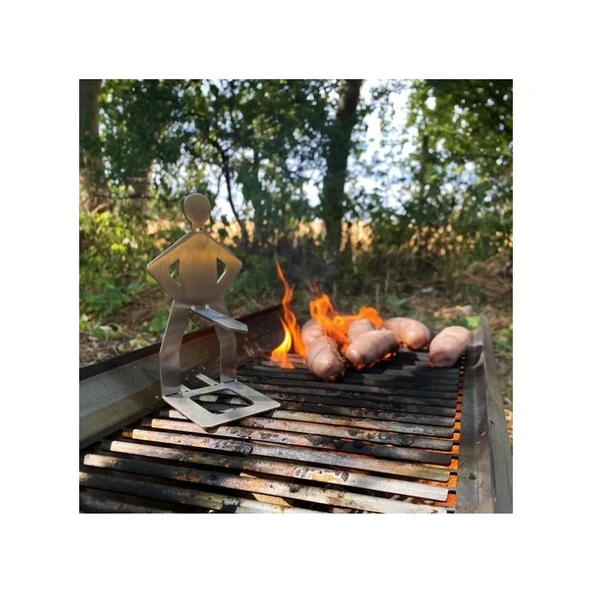 Wang Açık Sahtekar Kötü Adam Izgara Sosis Raf - Resim 4