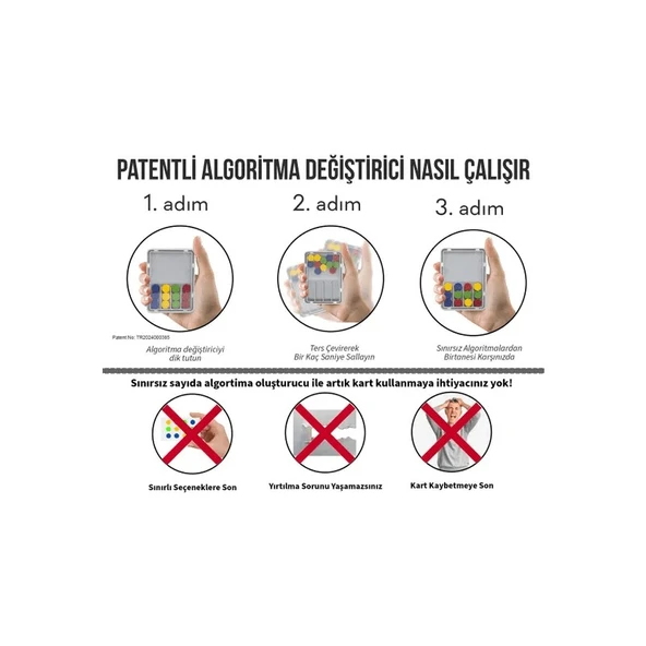 Think Master Master Abacus Rubik Abaküs Montessori Zeka Oyunu Dijital Oyun Kartları ile Destekli - Resim 5