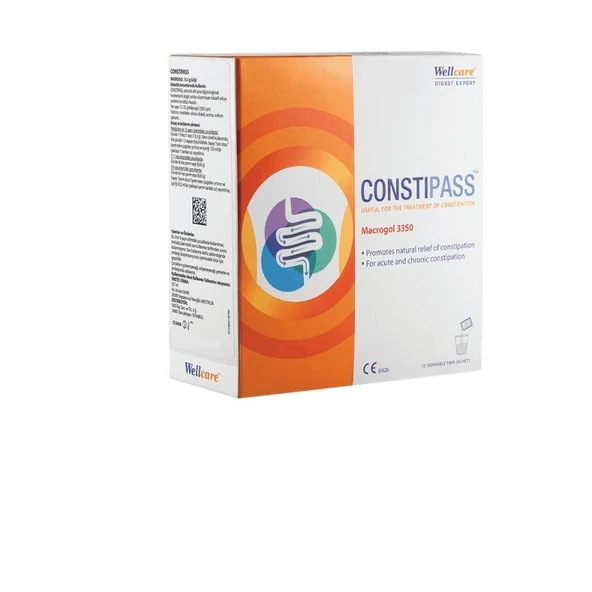 Constipass Macrogol 3350 Takviye Edici Gıda 10 Saşe ürün görseli