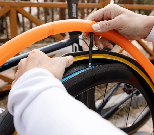 Exar TPU Yol Bisikleti İç Lastik 75mm P012428311 - Resim 9