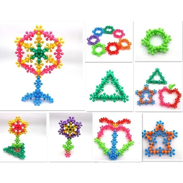 Think Master Luxury Master Molecules Eğitici Yaratıcı Molekül Stem Eğitimi Uyumlu 5 Renk 120 Parça Eğitici 1 Adet ürün görseli