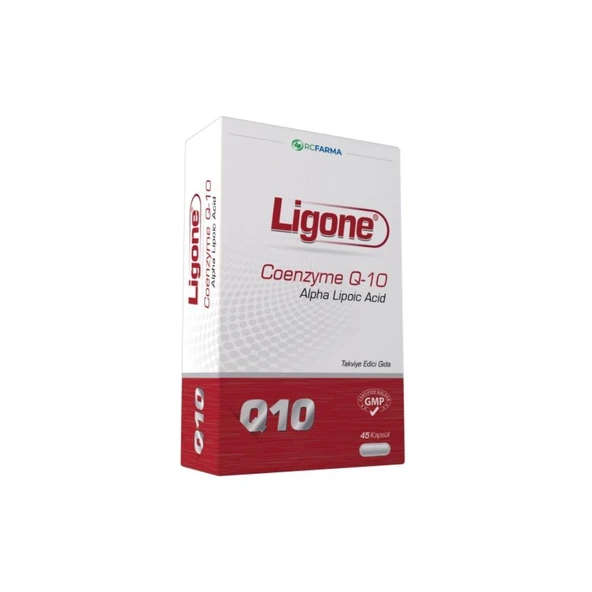 Ligone Coenzyme Q-10 Ve Alfa Lipoik Asit İçeren Takviye Edici Gıda 45 Kapsül ürün görseli