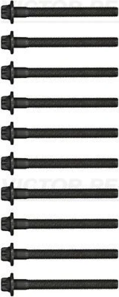 Mercedes Silindir Kapak Saplaması Tk (10'lu, Om640) W169 04>12 W245 05>11 - Victor Reinz 14-32212-01 ürün görseli 1