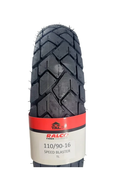 RALCO TYRES 110/90-16 TL (TUBELESS - DUBLEKS) MOTOSİKLET LASTİĞİ - Resim 2