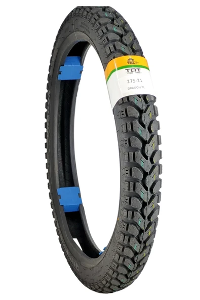 TDT TYRES 275-21 TL (TUBELESS - DUBLEKS) MOTOSİKLET LASTİĞİ ürün görseli 1