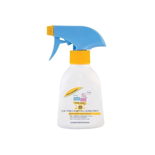 Baby Hassas Ciltler İçin Çok Yönlü Koruyucu SPF50 Güneş Spreyi 200ml ürün görseli