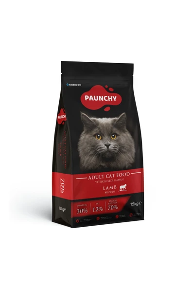 Paunchy Kuzulu Yetişkin Kedi Maması 15 Kg ürün görseli