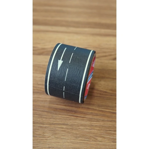 Think Master Luxury Otobant Eğitici ve Eğlenceli Yol Yapım Bandı - Çocuk Trafik Bantı - Road Tape Oyun Bandı 1 Adet - Resim 2