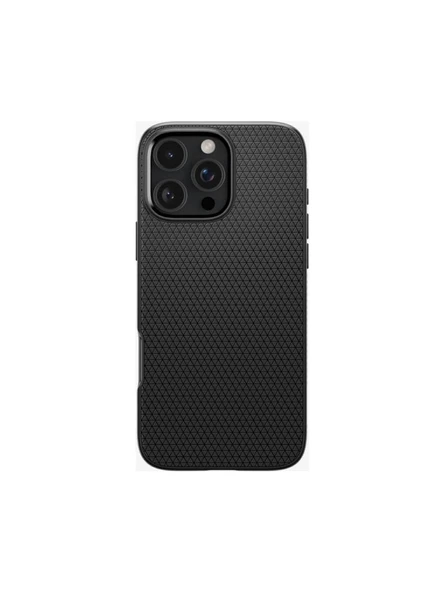 Spigen iPhone 16 Pro Max ile Uyumlu Kılıf Liquid Air Matte Black ürün görseli