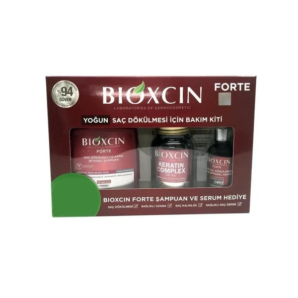 Forte Yoğun Saç  Dökülmesi İçin Bakım Kiti Şampuan Ve Serum HEDİYELİ ürün görseli