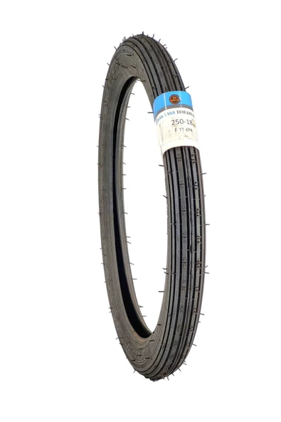 IRAN YASA TIRE&RUBBER MOTOR LASTİK 250-18 F Tt (İÇ LASTİKLE KULLANIMA UYGUNDUR) ürün görseli 1