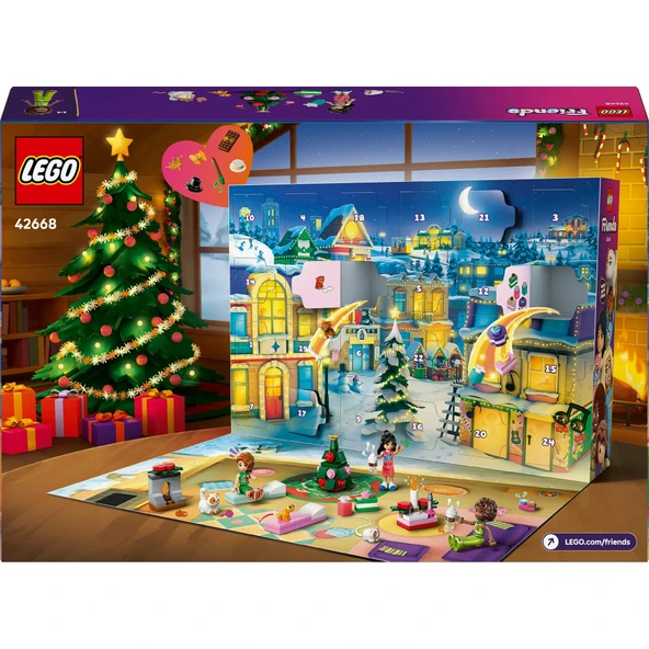 LEGO Friends 2025 Yılbaşı Takvimi 42668 - Resim 4