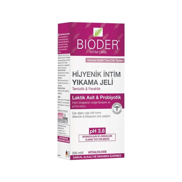 İntim Care Hijyenik Hassas Dahil Tüm Cilt Tipleri İçin İntim Yıkama Jeli 200ml ürün görseli