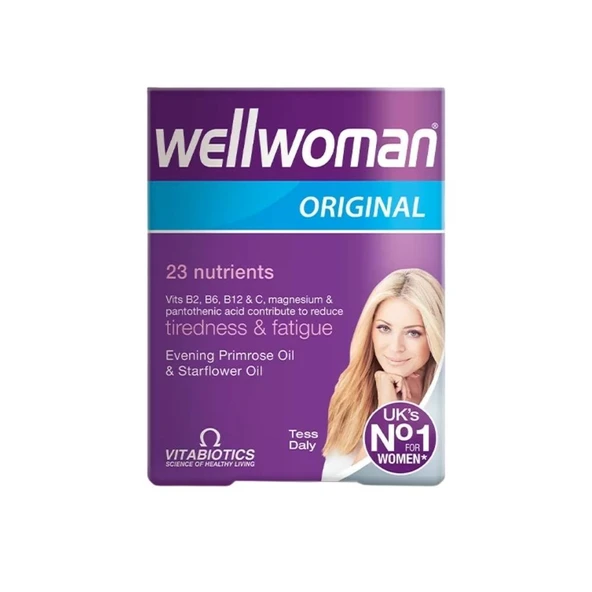 Wellwoman Multivitamin Ve Mineraller İçeren Takviye Edici Gıda 60 Tablet ürün görseli