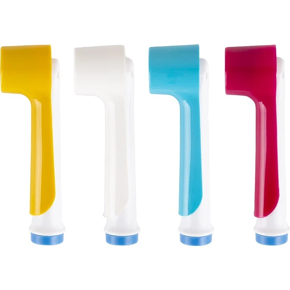 ibrush İbrush Oral-B Şarjlı Ve Pilli Diş Fırçaları Için 4 Adet Renkli Koruyucu Kapak ürün görseli