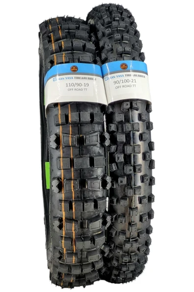 IRAN YASA TIRE&RUBBER 110/90-19 VE 90/100-21 ENDURO LASTİK TAKIMI - Resim 2