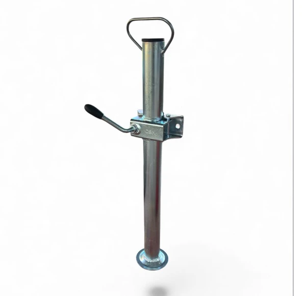 RÖMORK DESTEK AYAĞI KELEPÇELİ 60 CM ürün görseli 1