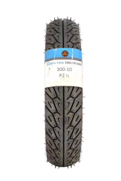 IRAN YASA TIRE&RUBBER Motosiklet Lastiği 300-10 Tubeless Ön/arka - Resim 2