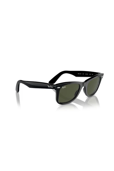 Ray-Ban Rb 2140 Wayfarer Siyah 901 50 Unisex Güneş Gözlüğü - Resim 4