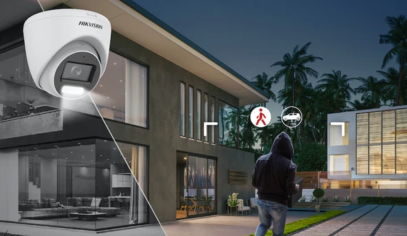 HIKVISION DS-2CD1027G2H-LIUF 2MP 2.8 MM HYBRİD LİGHT SESLİ IP BULLET KAMERA - Resim 8