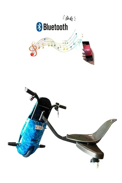 Citymate Drift Car Elektrikli Kaykay Bluetooth Dirift Kar Hoverboard Scooter Ledli Bluetoothlu D29 - Resim 3