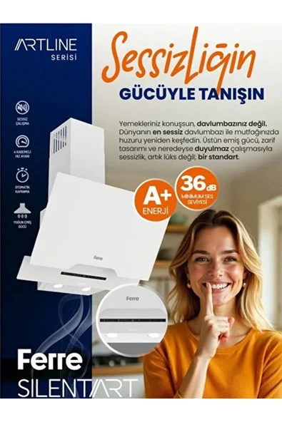 Ferre STEAM PLUS 65 SERİSİ 3LÜ CAM ANKASTRE SET (QEP64CB-SC406-D064SA) - Resim 8