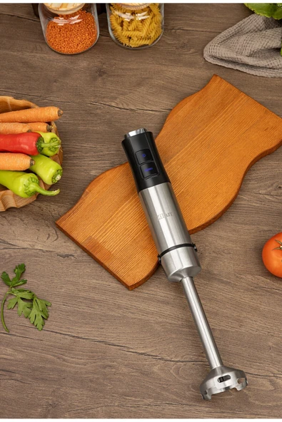 Zln3984 | Dikey El Blender | 1200w 12 Hız | Turbo | Paslanmaz Çelik Bıçaklar ürün görseli