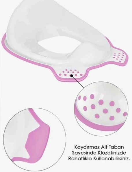 Kids Çocuk Tuvalet Klozet Adaptörü – Eğitim Aparatı | Güvenli ve Kolay Kullanım - Resim 5