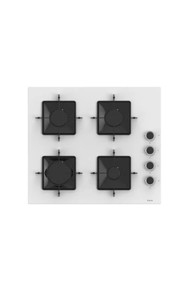 Ferre WHITE PLUS SERİSİ 3LÜ CAM ANKASTRE SET (QBL63CB-SS206-D024) - Resim 4