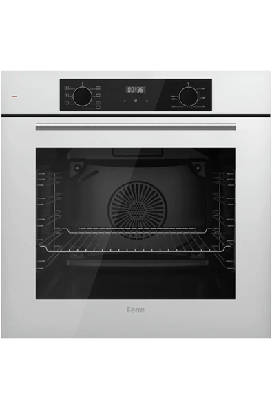 Ferre WHITE PLUS SERİSİ 3LÜ CAM ANKASTRE SET (QBL63CB-1140B-D078) - Resim 2