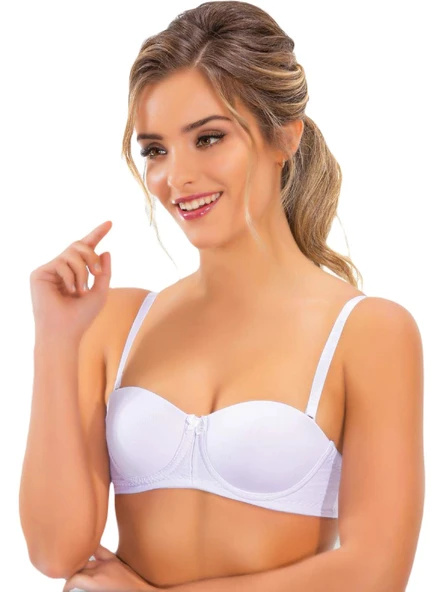 Liza 1011 Destekli Straplez Sütyen 85 BEDEN BEYAZ ürün görseli
