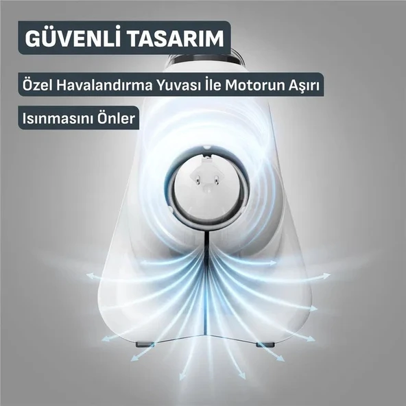 Tefal Fresh Express 150 Watt 3 Fonksiyonlu Doğrayıcı Rondo - Açık Gri - Resim 8