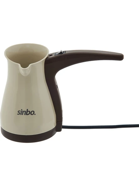 Sinbo SCM-2928 Elektrikli Cezve-Krem-1000Watt ürün görseli