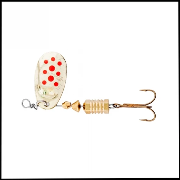 Uyguna-Yakala  Altın Kırmızı - 7g-Alabalık/Turna/Levrek Olta Kaşığı Döner Kaşık -KAS.736 ürün görseli