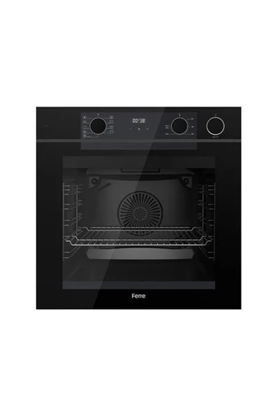 Ferre STEAM PLUS 65 SERİSİ 3LÜ CAM ANKASTRE SET (QEP64CS-SC405-D063SA) - Resim 2