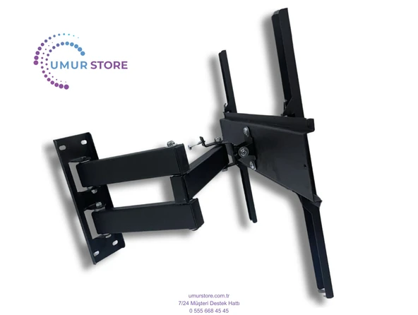 Hyundai 32hyn2000 32" inç 82 Ekran Hd Ready Lcd Led TV Çift Kollu Hareketli Askı Aparatı - Resim 2